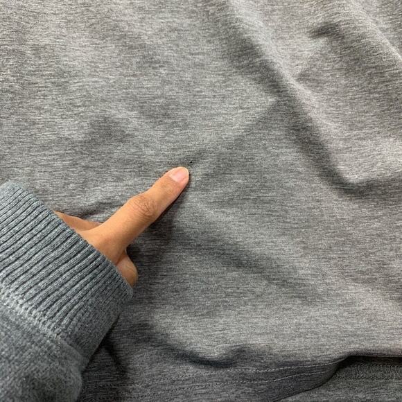 Nike Pro Tank Top Mens XL Extra Large Fitted Grey Heather Training Dri Fit - Picture 9 of 13